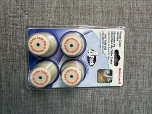 Honeywell RWD14 Single Use Water Leak Alarm Spot Detectors - 4 Pack
